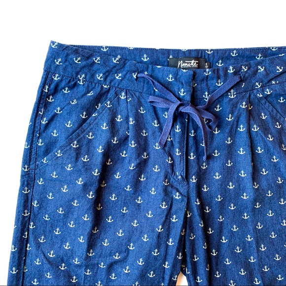 Nanette Lepore
Anchor-Print Rolled-Cuff Pants - Picture 2 of 8